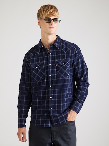 LEVI'S ® Средняя посадка Рубашка 'BARSTOW' в Синий: спереди