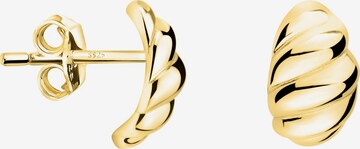 Sofia Milani Ohrringe 'Croissant' in Gold: Vorderseite