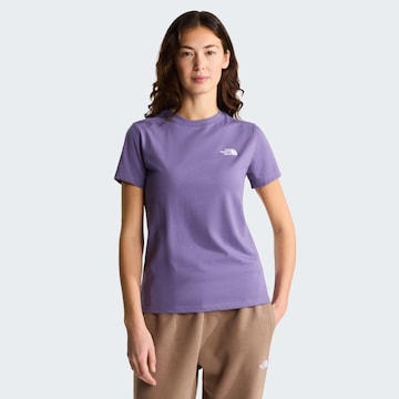 THE NORTH FACE Póló 'Evolution Simple Dome' - lila: elől