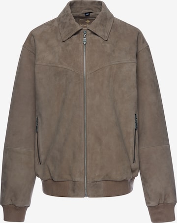Veste mi-saison DreiMaster PREMIUM en gris : devant
