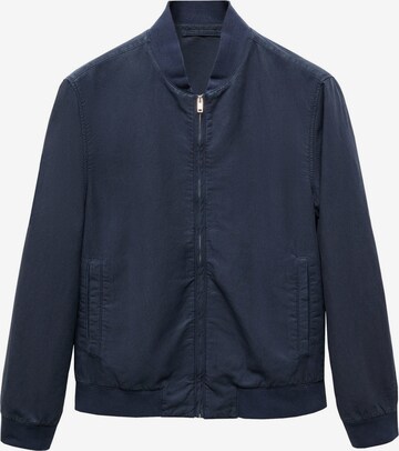 MANGO MAN Between-Season Jacket 'Mael' in Blue: front