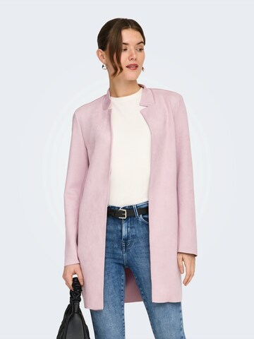 Manteau mi-saison 'ONLSOHO' ONLY en violet : devant