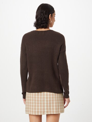 Pull-over 'Camilla' ONLY en marron