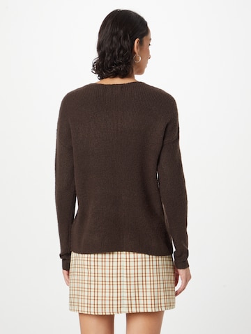 ONLY Sweater 'Camilla' in Brown