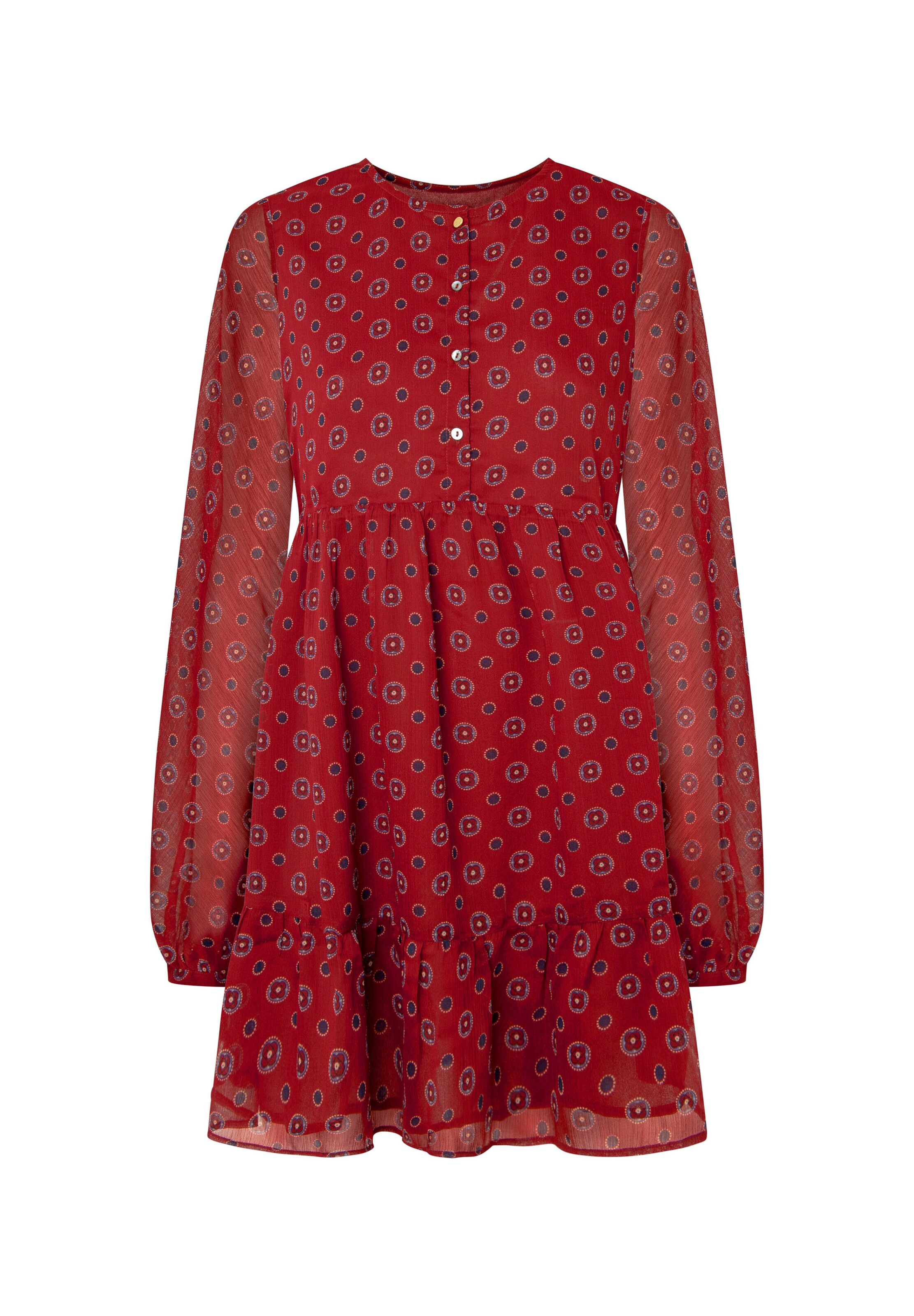 Pepe Jeans Kleid 'PLUME' in Rot: Vorderseite
