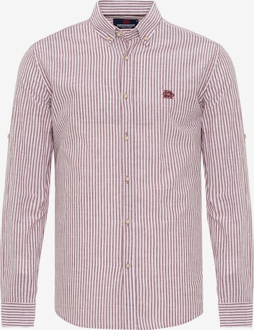 CIPO & BAXX Button Up Shirt in Red: front