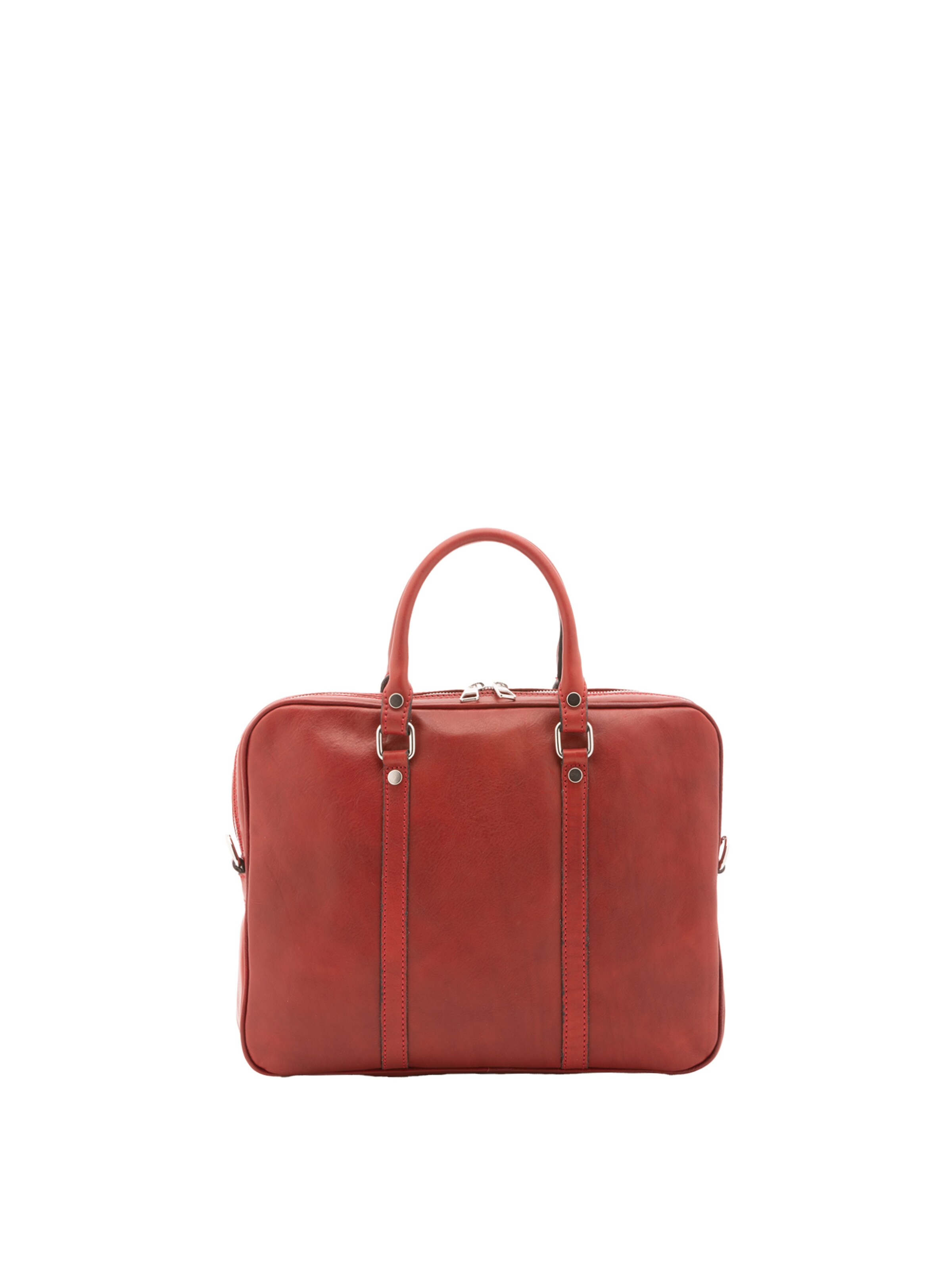 Viola Castellani Handtas in Rood: voorkant