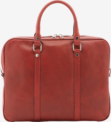 Borsa a mano di Viola Castellani in rosso: frontale
