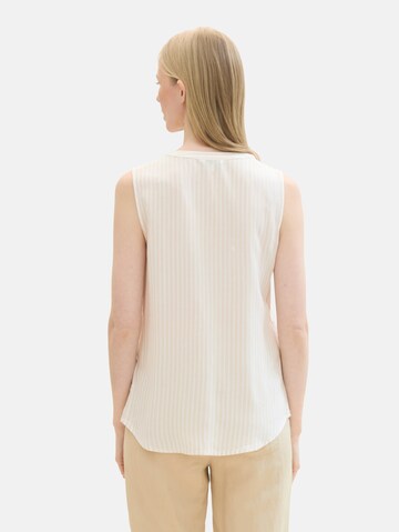 TOM TAILOR Blouse in Beige