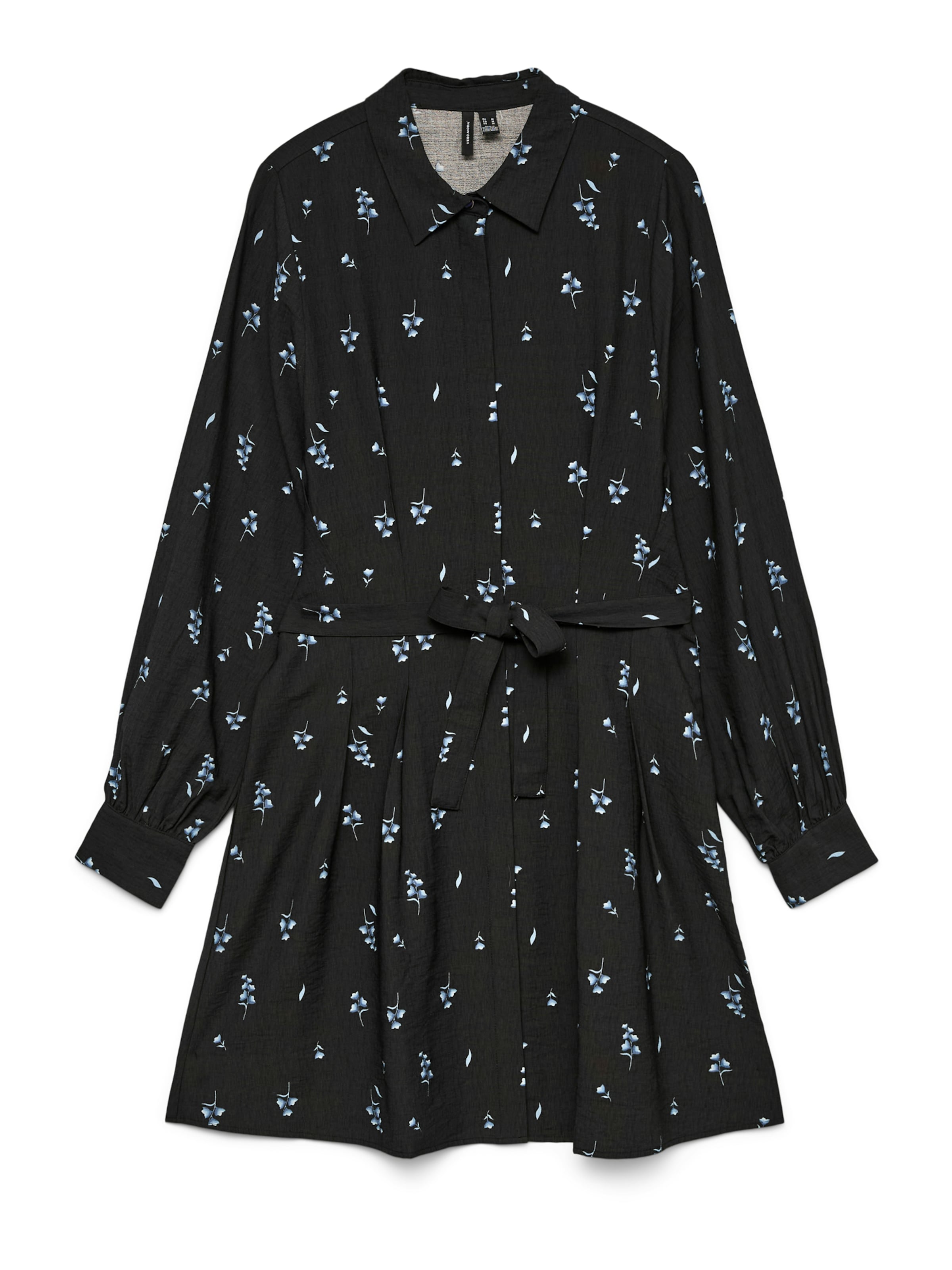 VERO MODA Μπλουζοφόρεμα σε μαύρο: μπροστά