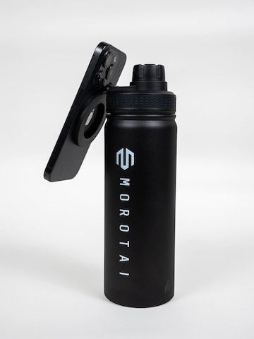 MOROTAI Trinkflasche 'WARRIOR' in Schwarz