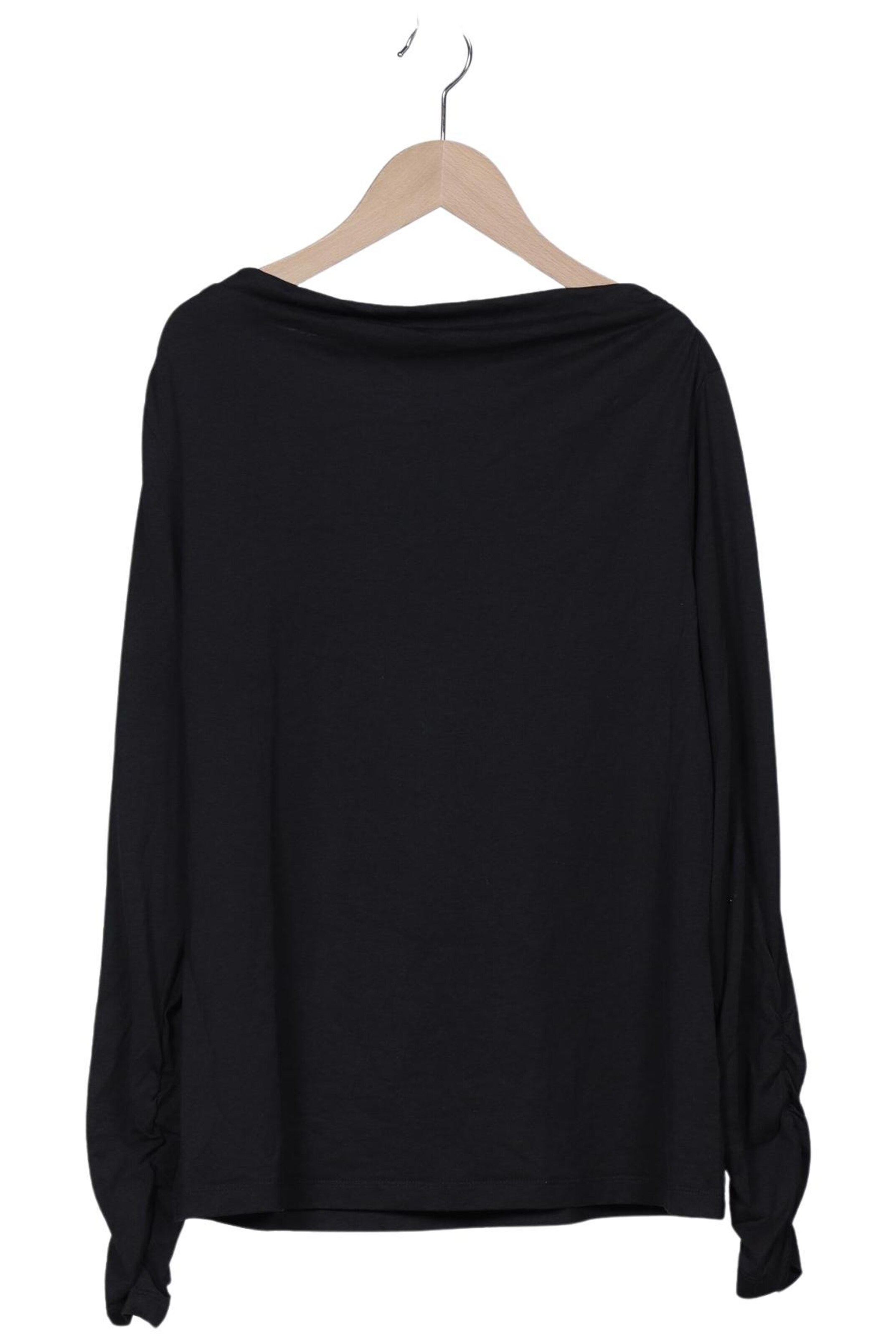 hessnatur Top & Shirt in L in Black: front