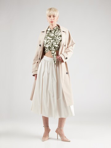 ONLY Блузка 'ONLJAKIRI LINEN' в Зеленый
