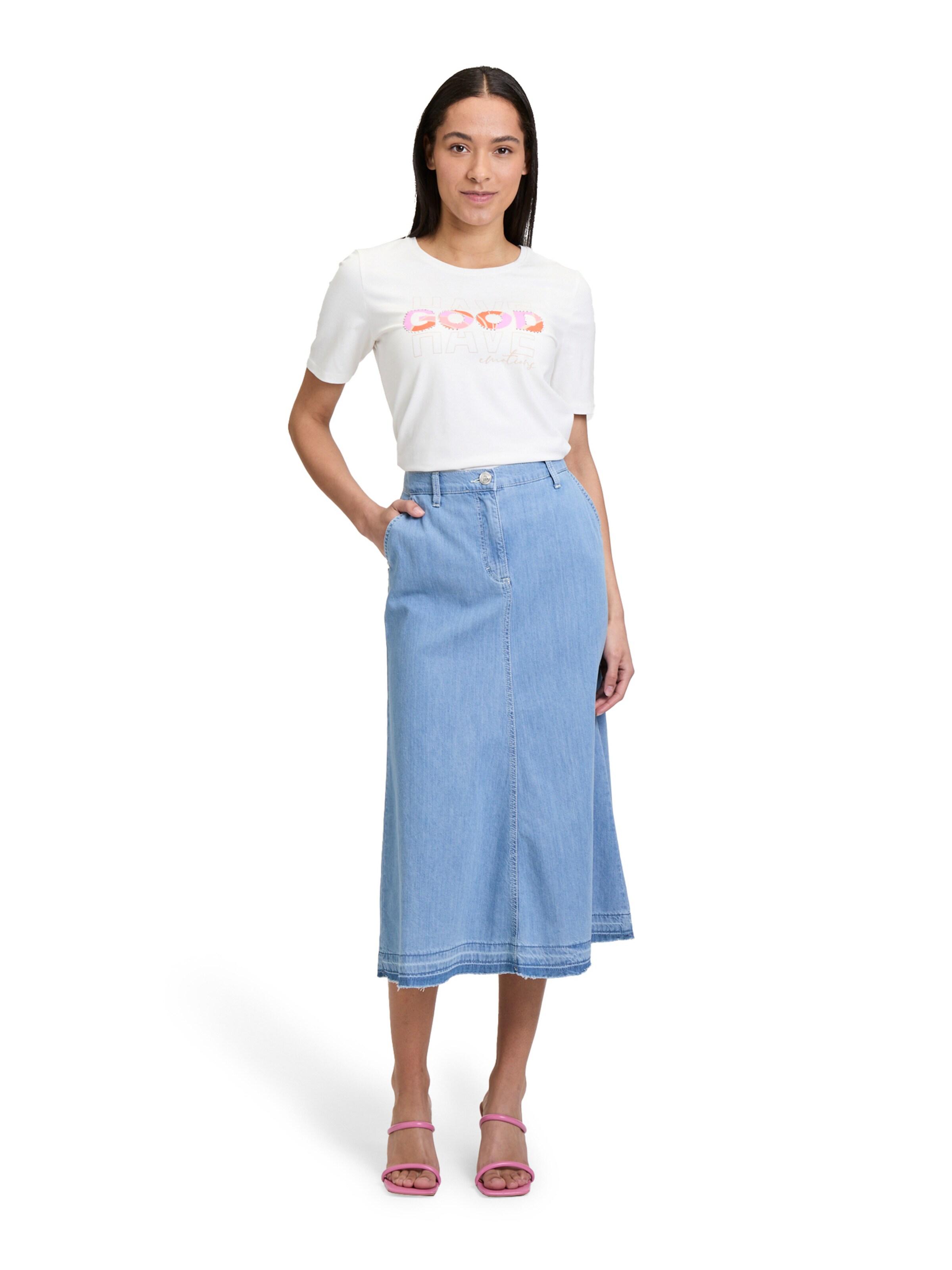 Gonna di Betty Barclay in blu