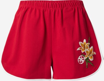 GUESS Broek 'ZOEY' in Rood: voorkant