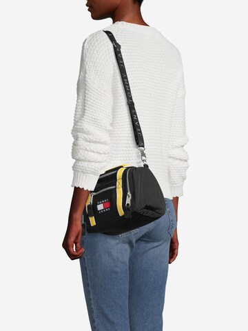 Tommy Jeans - Bolsa de fin de semana en negro