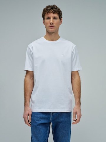 T-Shirt Salsa Jeans en blanc : devant