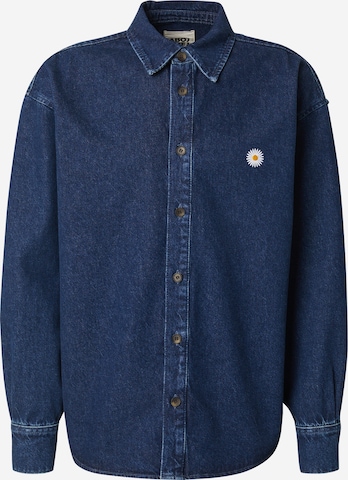 ABOJ ADEJ Regular fit Button Up Shirt 'Meklit' in Blue: front