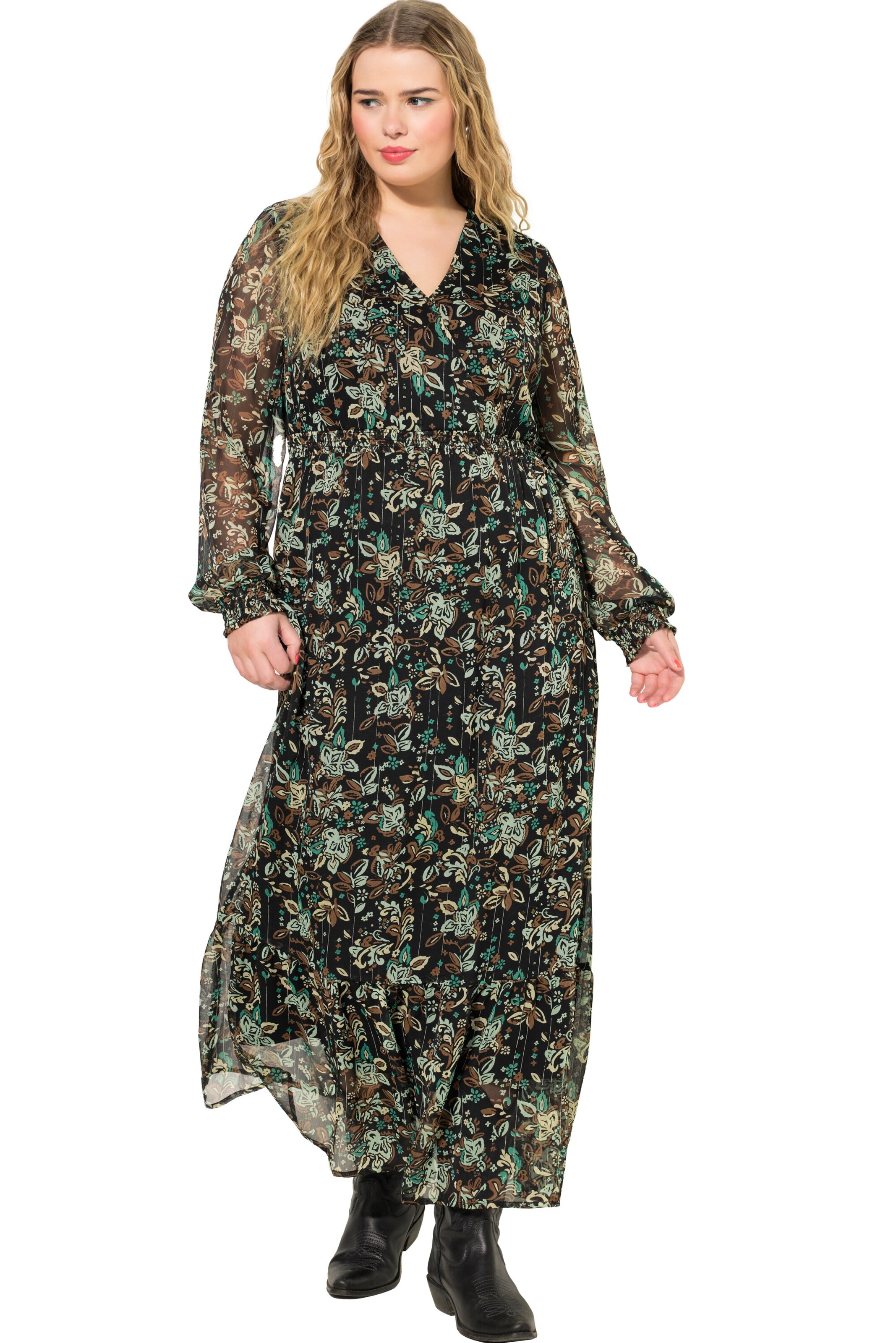 Studio Untold Kleid in Schwarz: Vorderseite