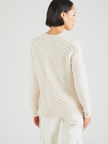 TOM TAILOR DENIM Sweater in White