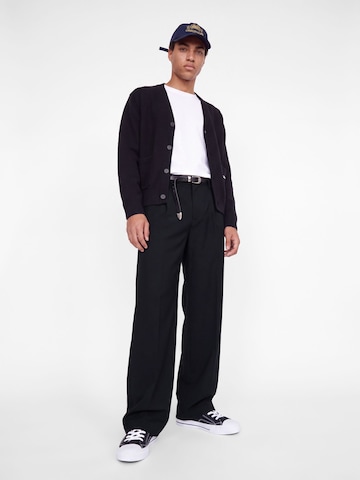 JACK & JONES Loosefit Bandplooibroek in Blauw