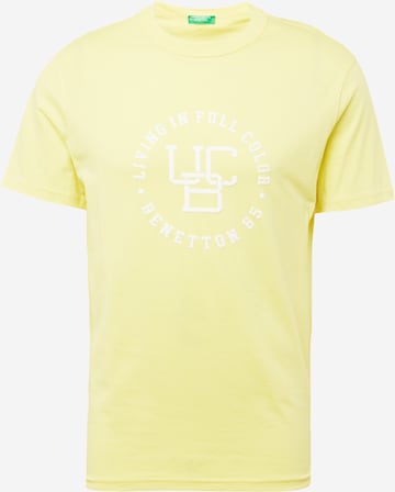 UNITED COLORS OF BENETTON Shirt in Yellow: front