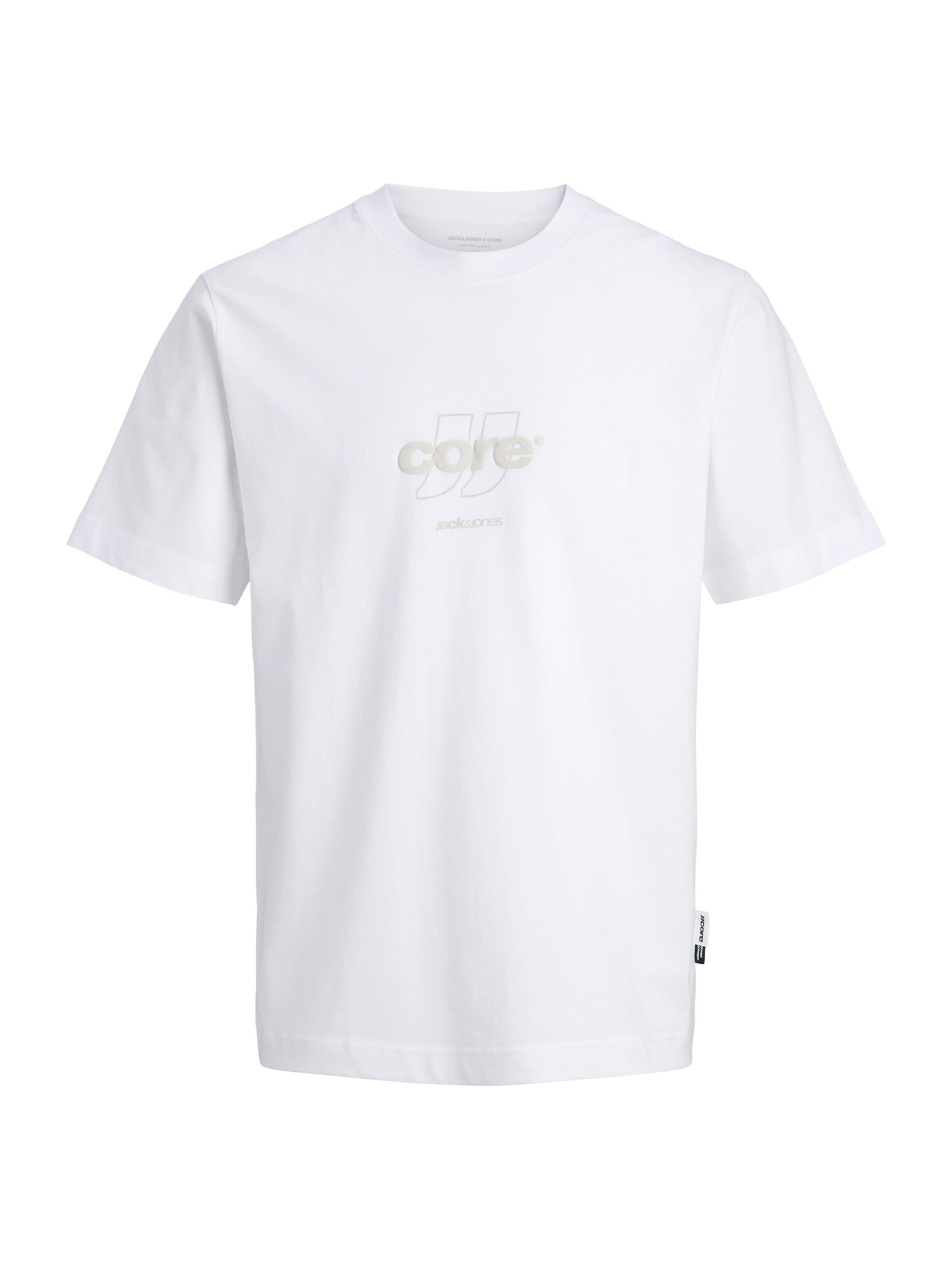 JACK & JONES Shirt 'JCOClub' in White: front