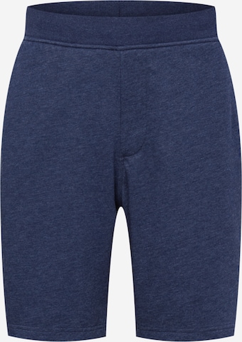 Skechers Performance Pants in Blue: front