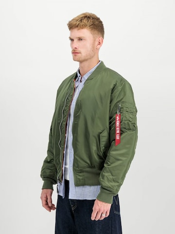 Giacca di mezza stagione di ALPHA INDUSTRIES in verde