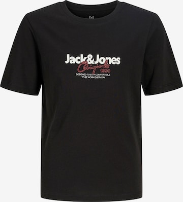 Jack & Jones Junior - Camiseta 'JORCASSIS' en negro: frente