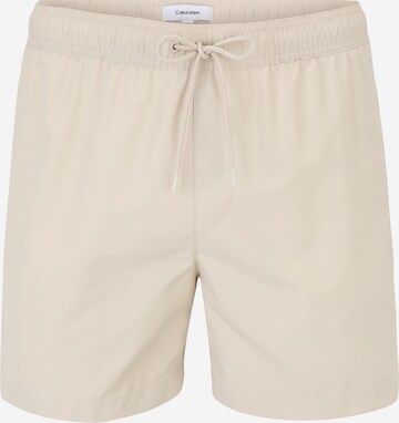 Pantaloncini da bagno di Calvin Klein Swimwear in beige: frontale