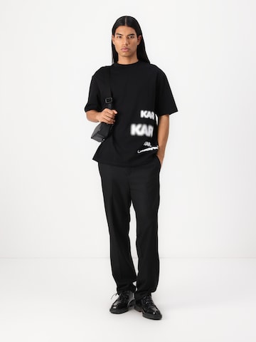 juoda Karl Lagerfeld Marškinėliai