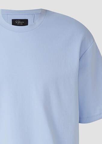s.Oliver BLACK LABEL Shirt in Blue