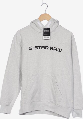G-Star RAW Sweatshirt & Zip-Up Hoodie in L in Grey: front