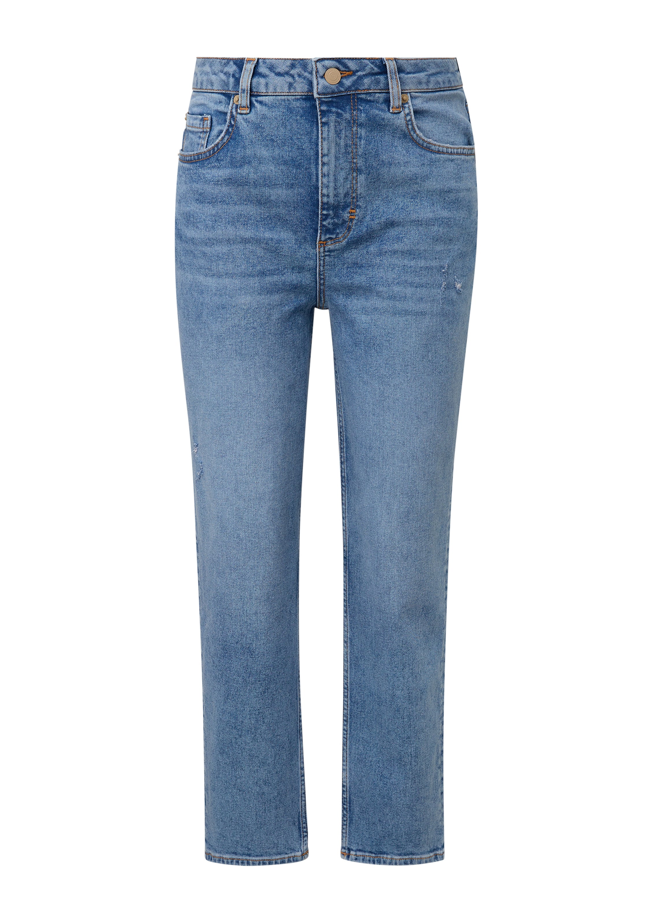 COMMA Slimfit Jeans-Hose in Blau: Vorderseite