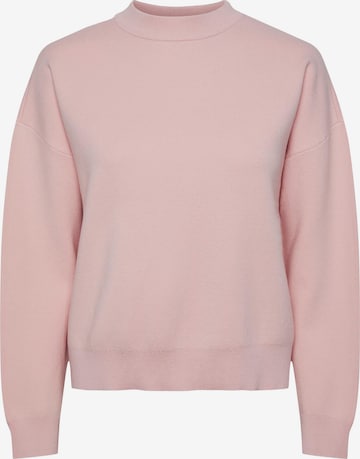 Pull-over 'JOVIE' PIECES en rose : devant