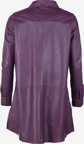 Maze Between-Season Jacket in Purple