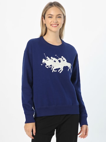 Polo Ralph Lauren Sweatshirt in Blue: front