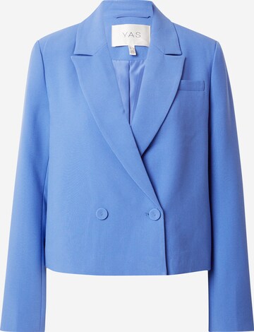 Y.A.S Blazer 'TUCKA' in Blue: front