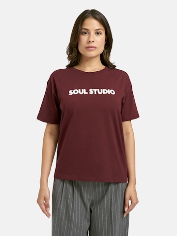 Smith&Soul Shirt in Red: front