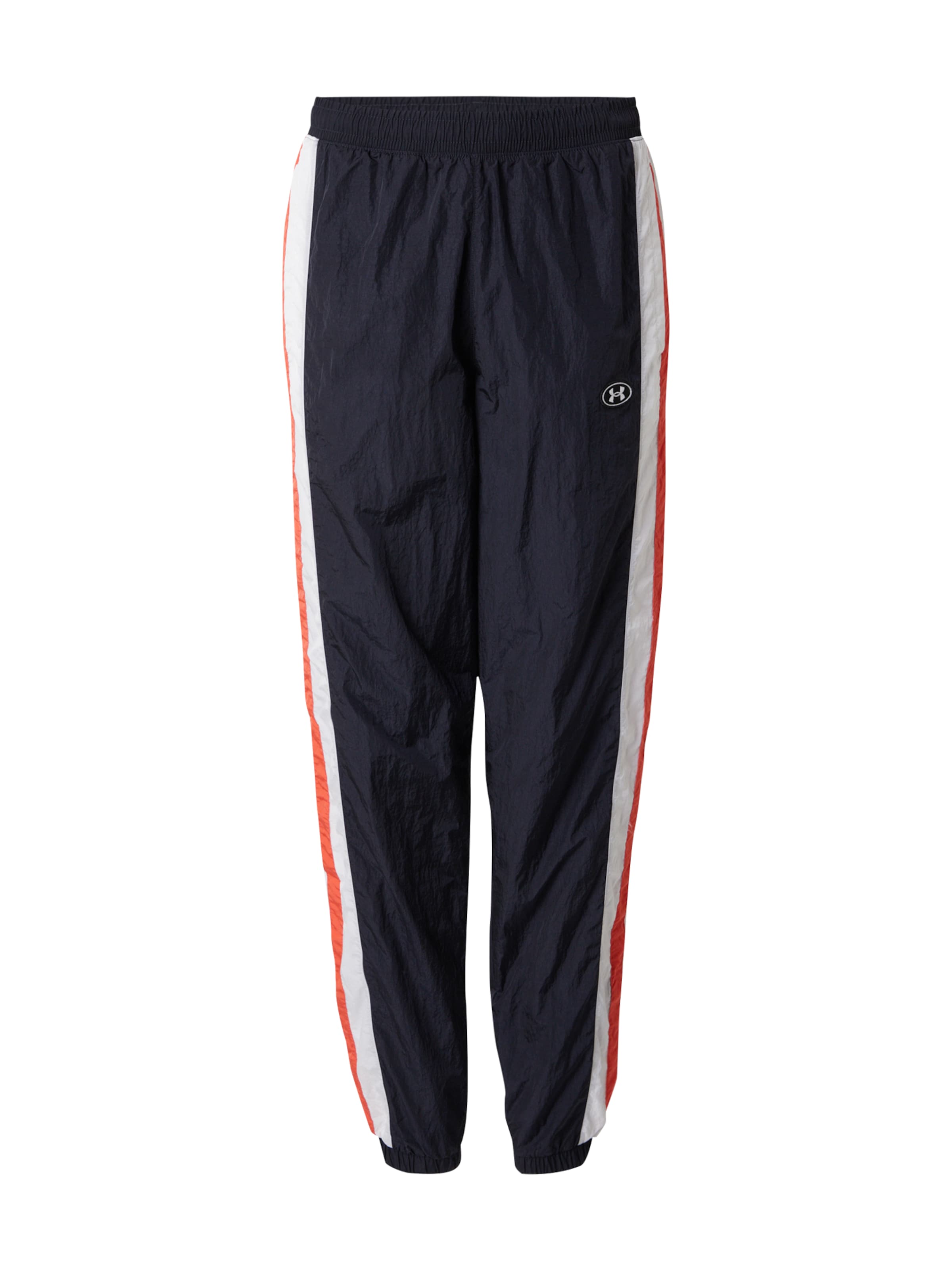 UNDER ARMOUR - Tapered Pantalón deportivo en negro: frente