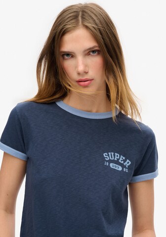 T-shirt Superdry en bleu
