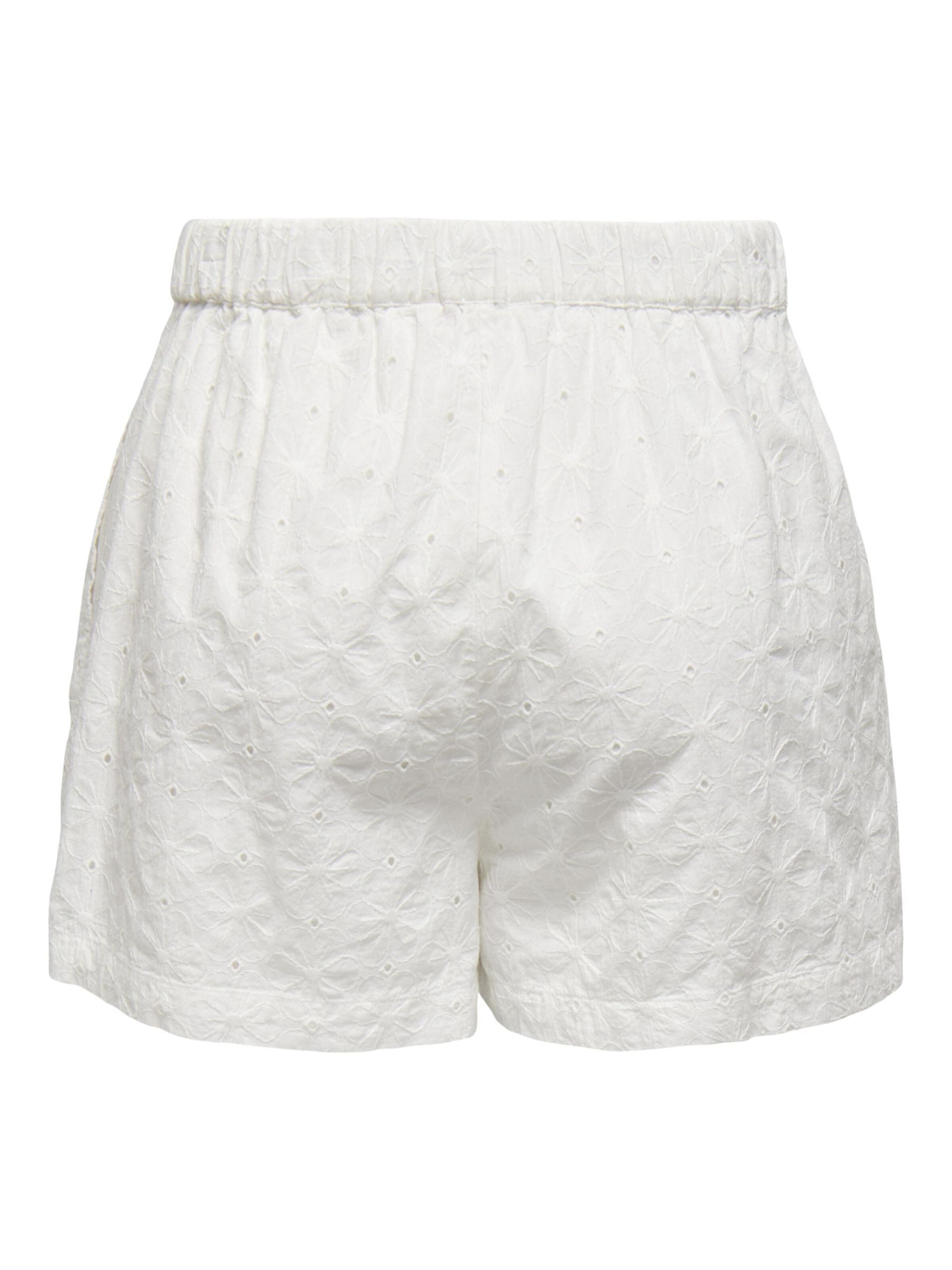 ONLY - regular Pantalón en blanco