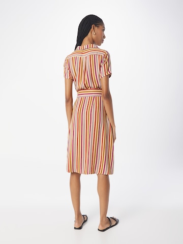 King Louie Shirt dress 'Rosie' in Orange