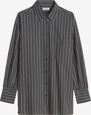 Marc O'Polo DENIM Blouse in Grijs: voorkant