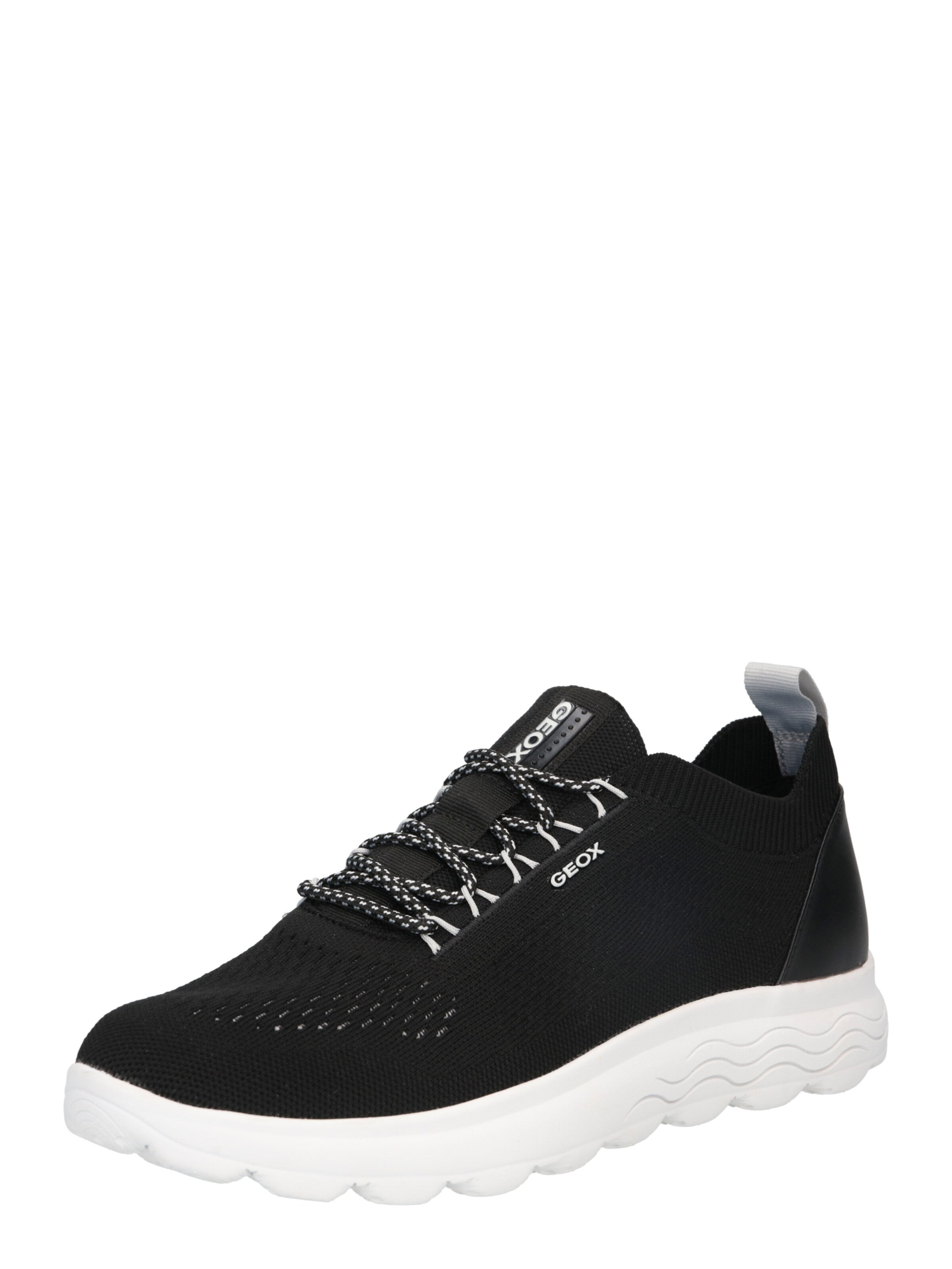 Sneaker bassa 'Spherica' di GEOX in nero: frontale