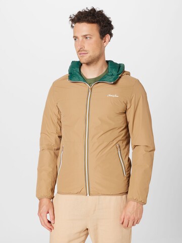 JACK & JONES Talvitakki 'PAUL' värissä beige: edessä