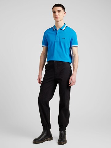 BOSS Poloshirt 'Paddy' in Blau