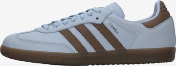 ADIDAS ORIGINALS Σνίκερ χαμηλό 'SAMBA' σε μπλε: μπροστά