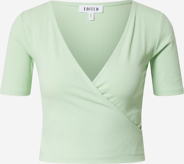 EDITED - Camisa 'Leia' em verde: frente